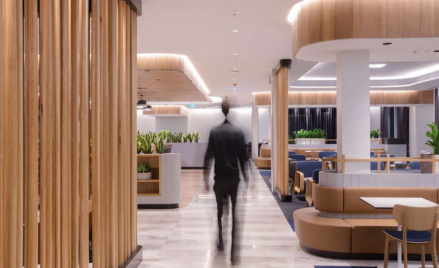 Qantas International Transit Lounge